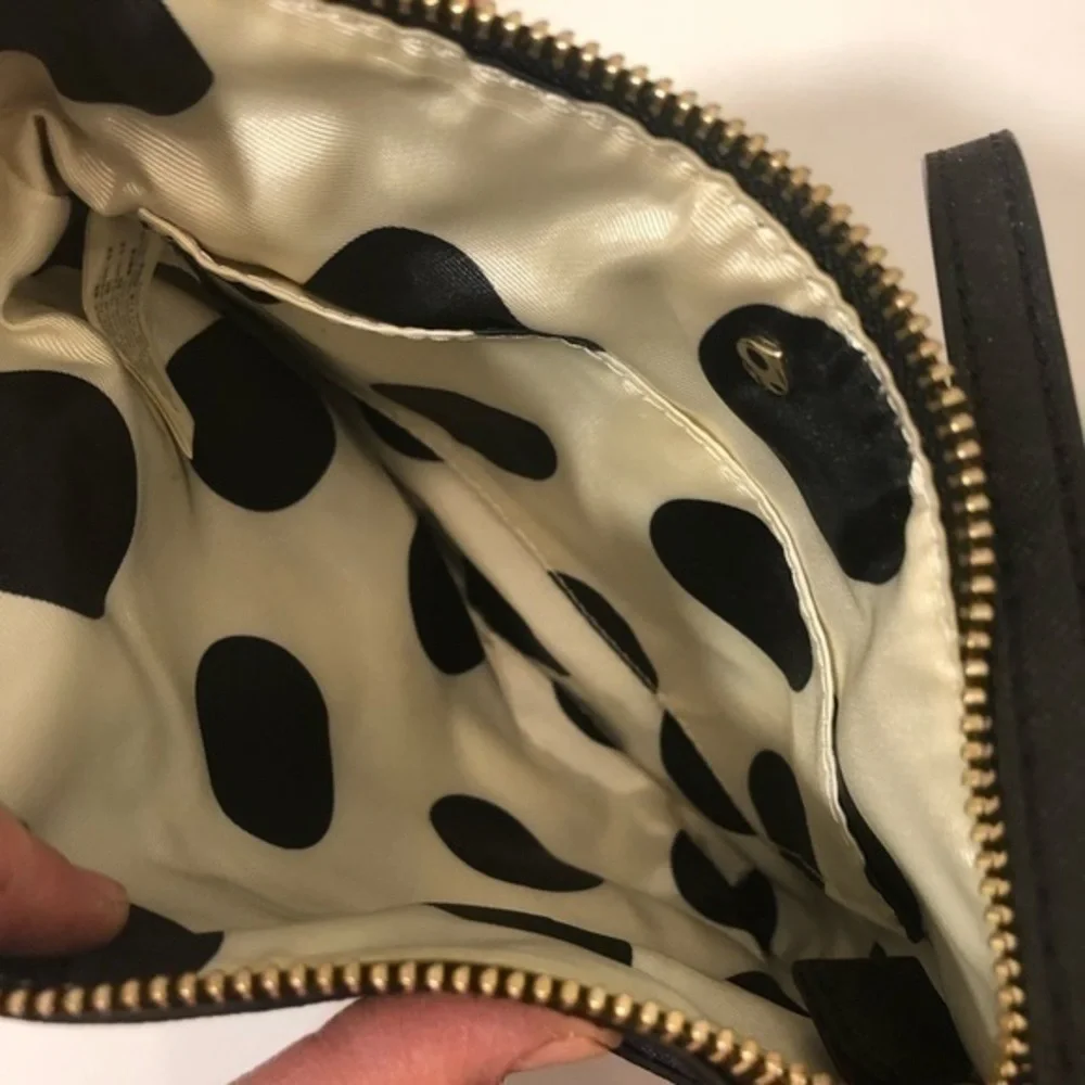 Kate spade blue black crossbody bag color block